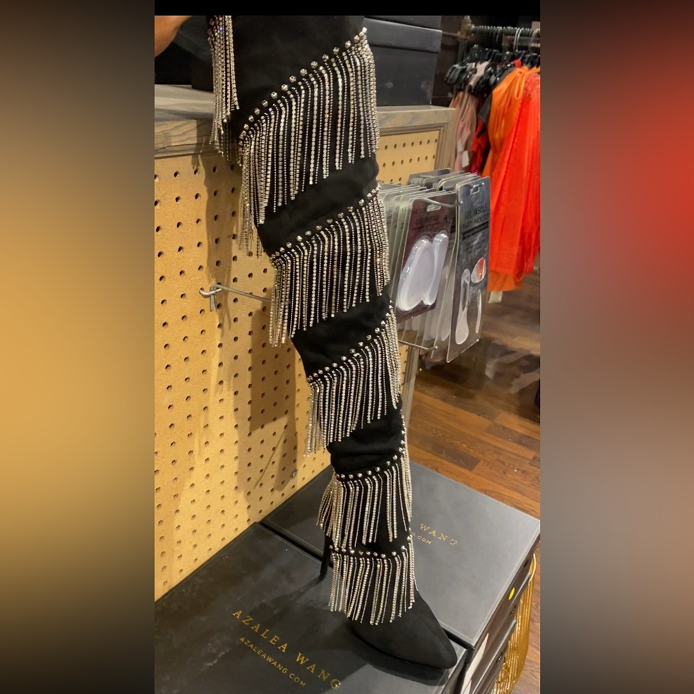 Akira knee high boots